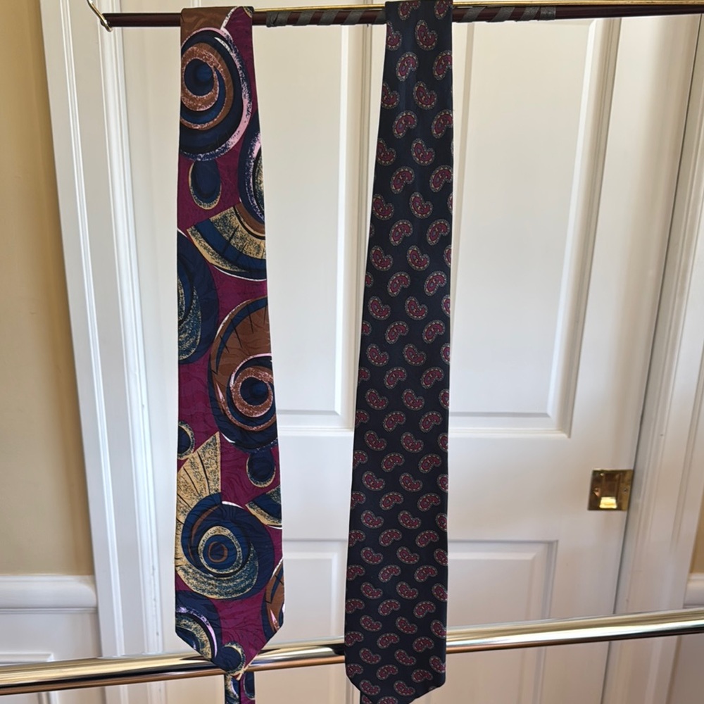 Stylish Multicolor Men's Ties Set